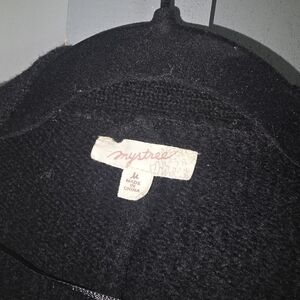 Mystree Black Women's Cardigan